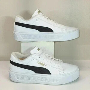 PUMA WOMEN'S SMASH PLATFORM V 3 SNEAKERS SIZE 8.5